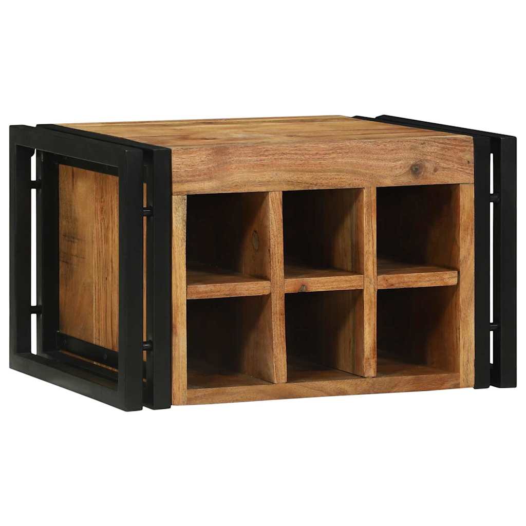 Vyno stovas 46x35x27.5 cm Kietos akacijos mediena