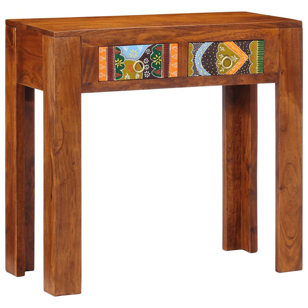 konsolinis staliukas 80x35x75 cm Akacijos masyvo