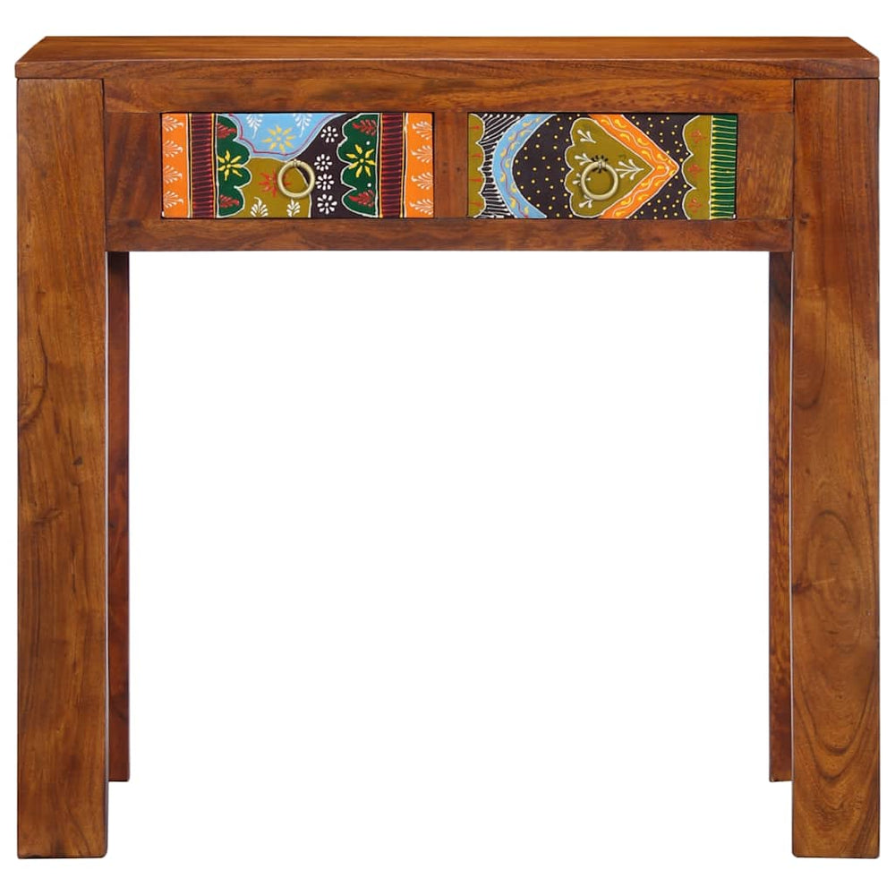 konsolinis staliukas 80x35x75 cm Akacijos masyvo