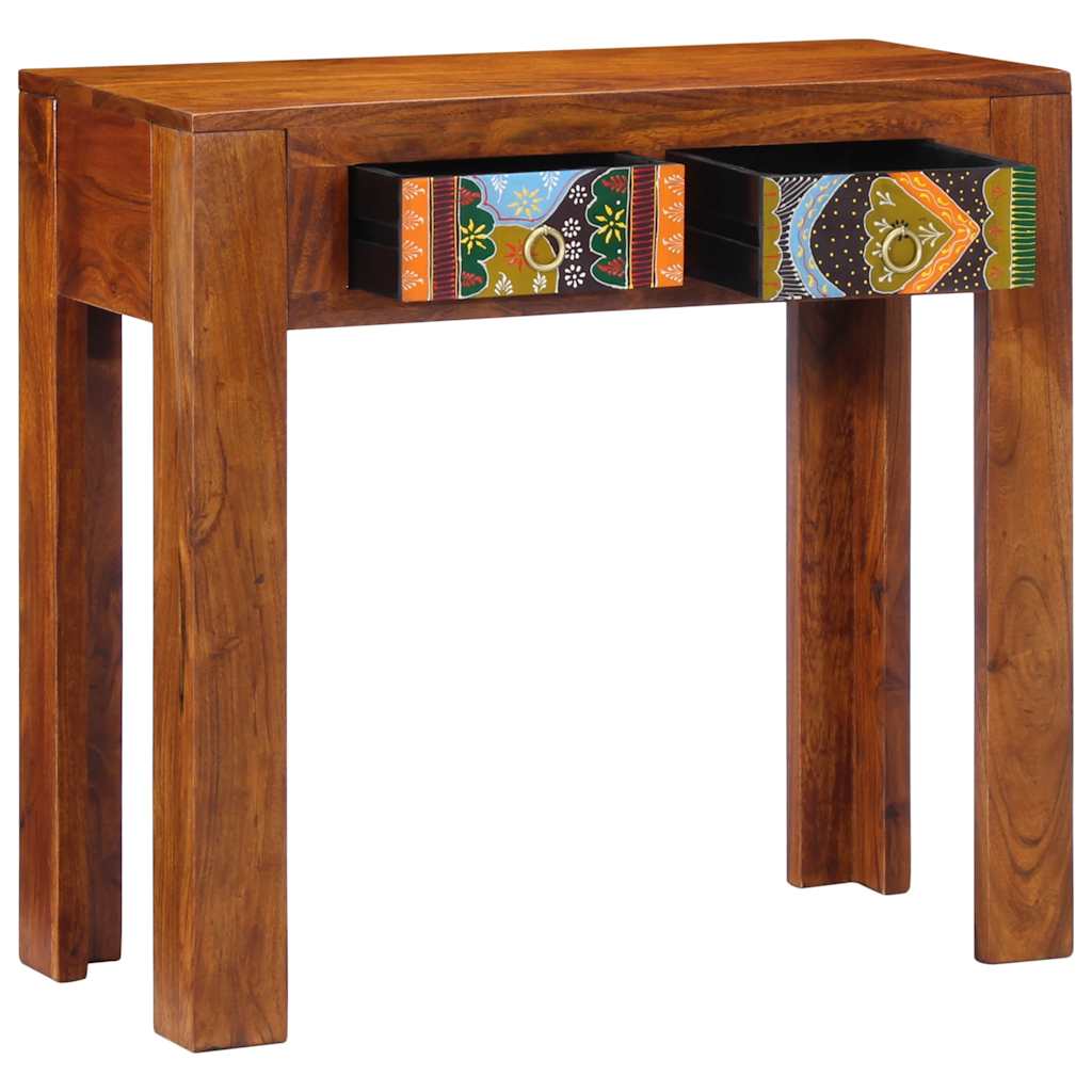 konsolinis staliukas 80x35x75 cm Akacijos masyvo