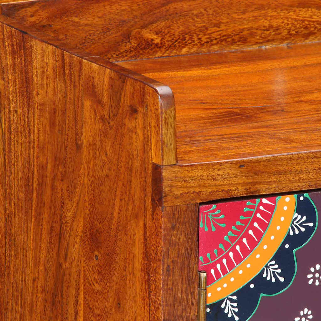 Shoe Cabinet Brown 55 x 35 x 75 cm Solid Acacia Wood