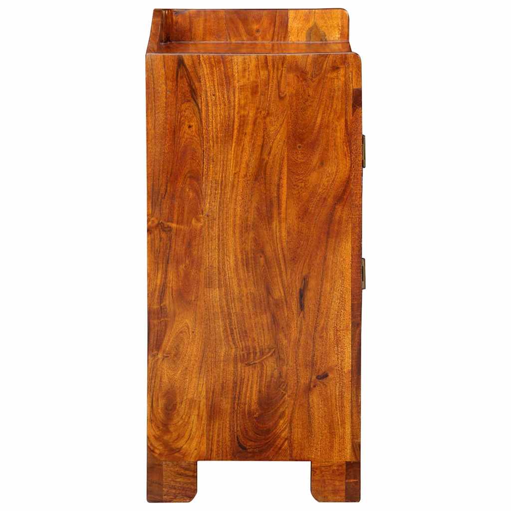 Shoe Cabinet Brown 55 x 35 x 75 cm Solid Acacia Wood
