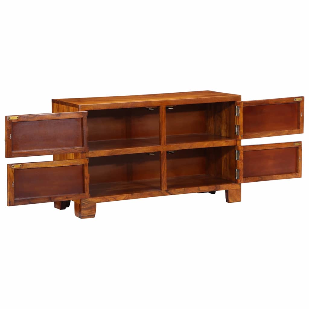 Kurpju skapis Brūns 90 x 35 x 55 cm Akācijas masīvkoks