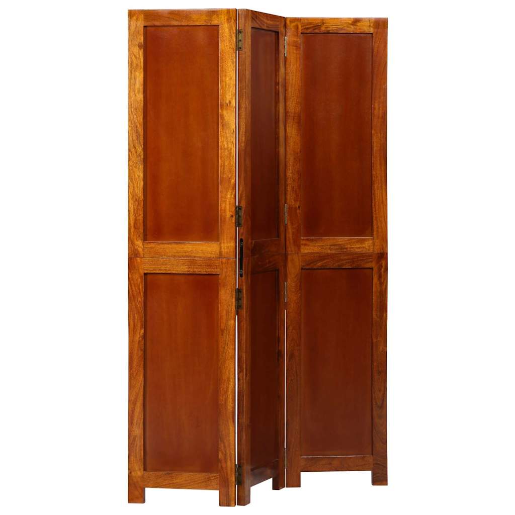 Erdvės Skaidytuvas 3 Paneliai Medaus Rudas 35x1.5x160 cm Kieta Akacijos Mediena