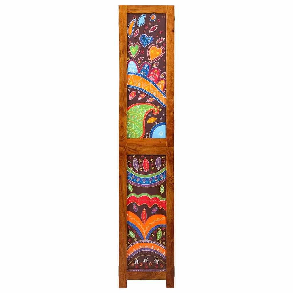 Erdvių Atskyrimas 3 Panelių Medaus Rudos Spalvos 35x1.5x160 cm Tvirtos Acacijos Medienos