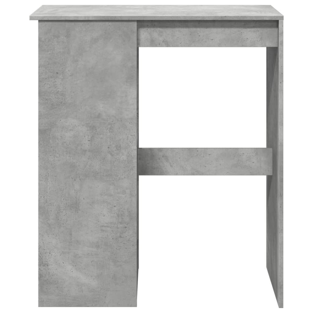 Bāra galds ar kronšteiniem, betona, 90x47,5x103,5cm, koks