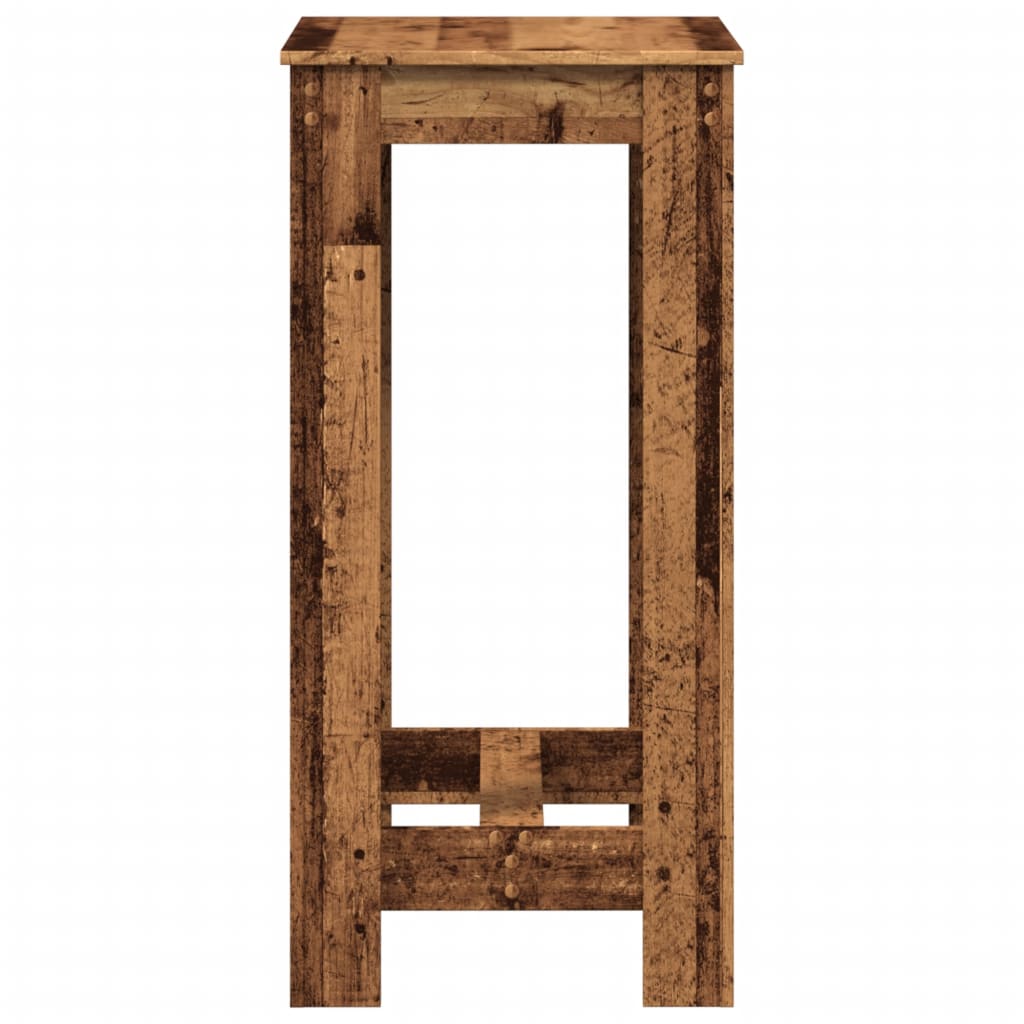 Baro stalas, medienos, 51x50x103,5cm, apdirbta mediena
