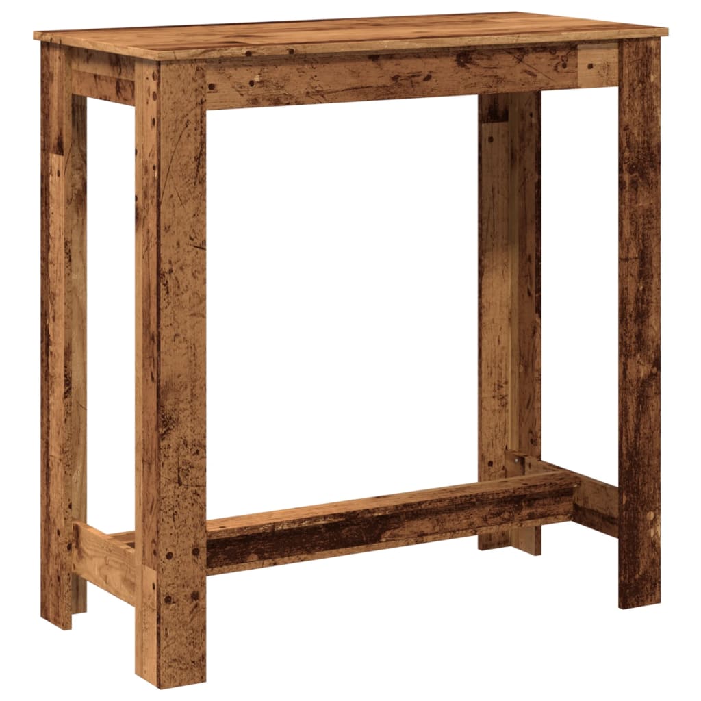 Baro stalas, medienos, 102x50x103,5cm, apdirbta mediena