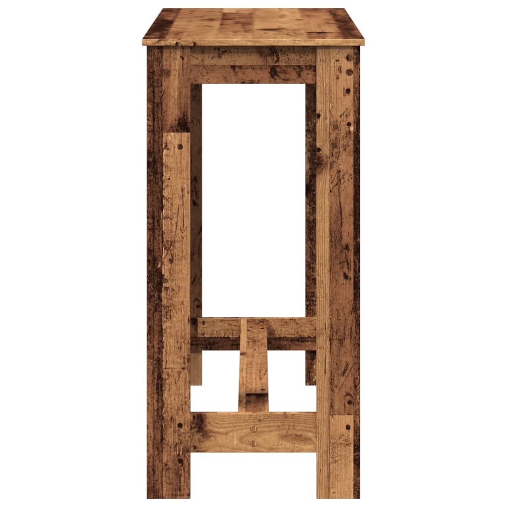 Baro stalas, medienos, 102x50x103,5cm, apdirbta mediena