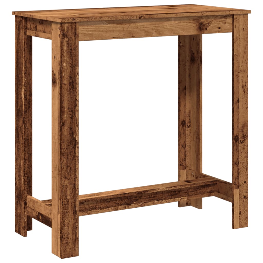 Baro stalas, medienos, 102x50x103,5cm, apdirbta mediena