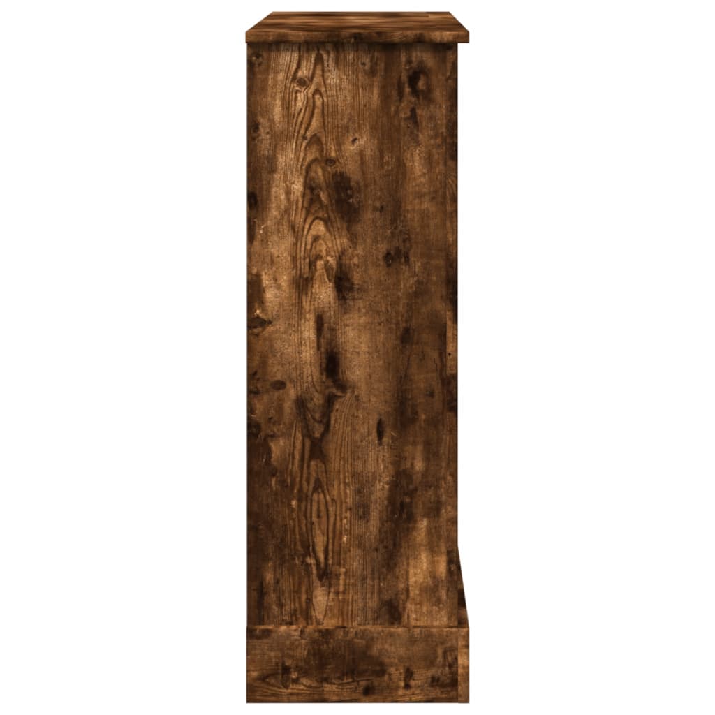 Židinio apvadas, dūminio ąžuolo, 90x30x90cm, apdirbta mediena