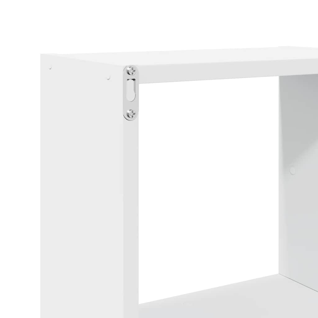 Wall cabinet, white, 78x18x71cm, engineered wood