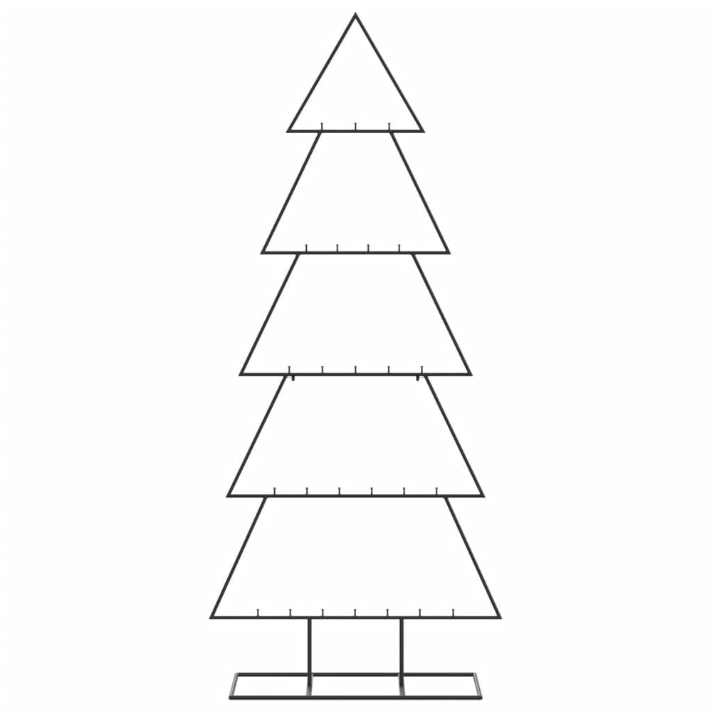 Metalinė Kalėdų eglutė, MOON MOON, juodos spalvos, 150 cm.