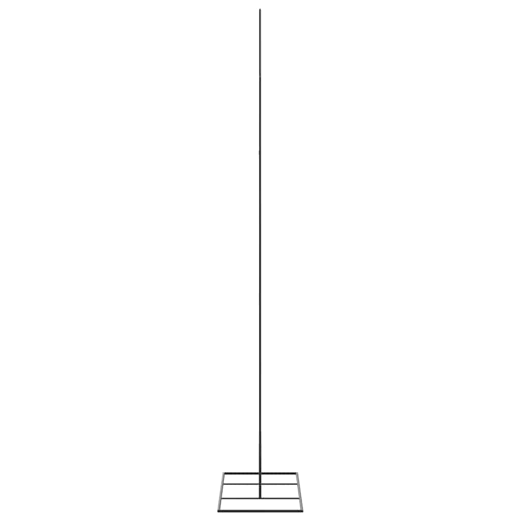 Metalinė Kalėdų eglutė, juodos spalvos, 180 cm