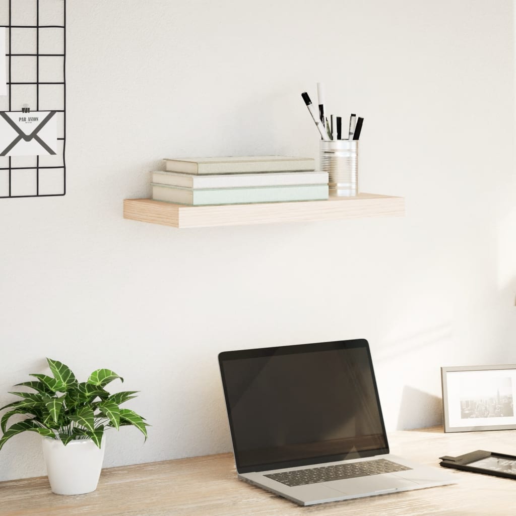 Wall shelf, 50x23.5x4cm, treated wood