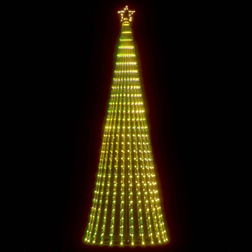 LED Ziemassvētku egle HOLLOW MEADOW, 475 LED silti balta 247 cm.