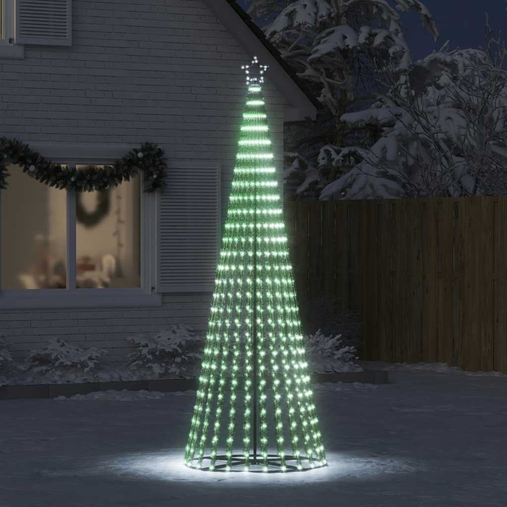 LED Christmas Tree HOLLOW MEADOW, 475 LED Cold White 247 cm.