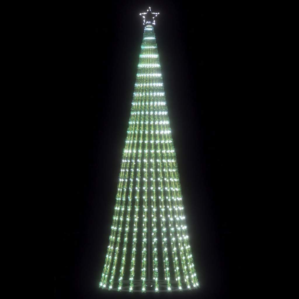 LED Christmas Tree HOLLOW MEADOW, 475 LED Cold White 247 cm.