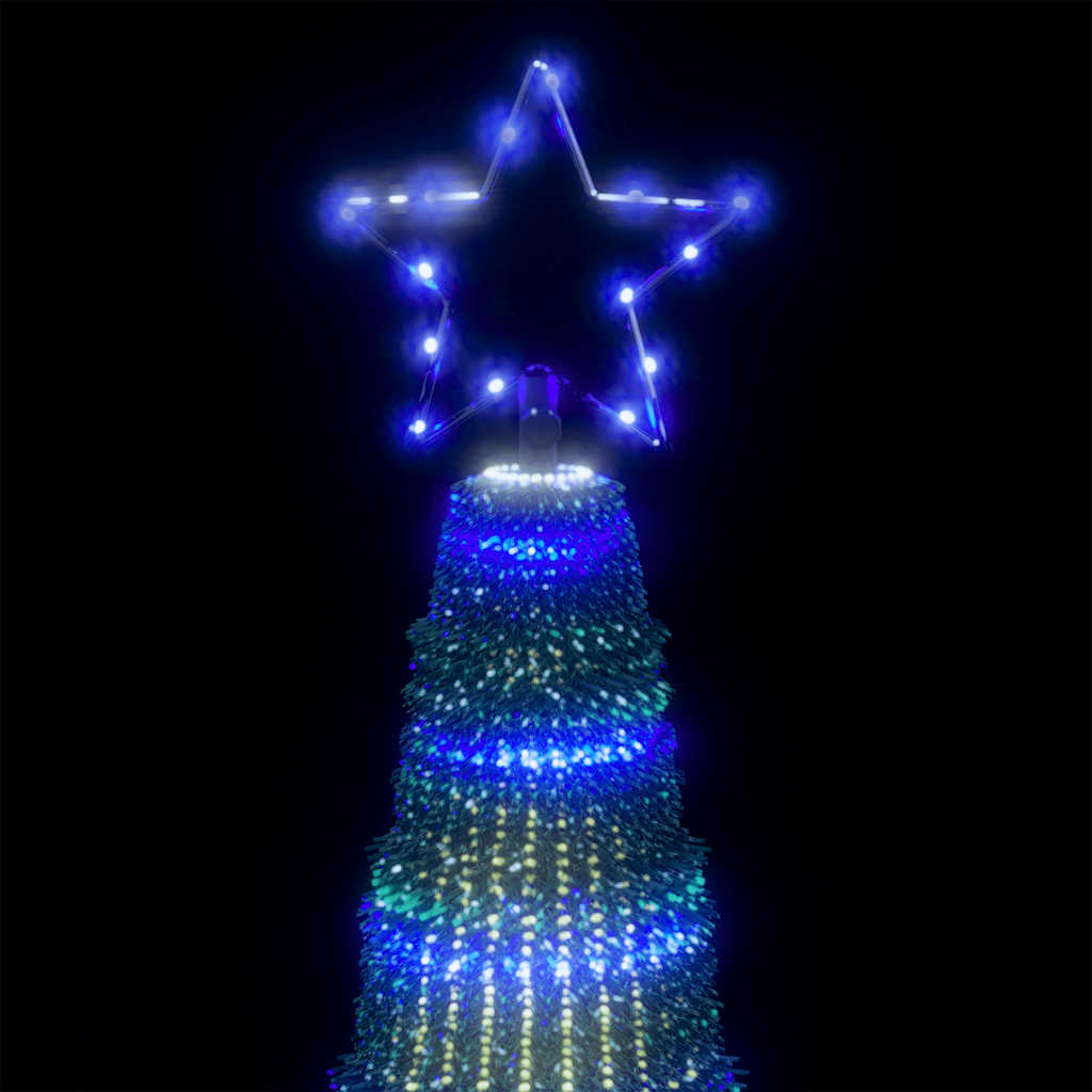 LED Kalėdų eglutė 475 LED Mėlyna 247 cm