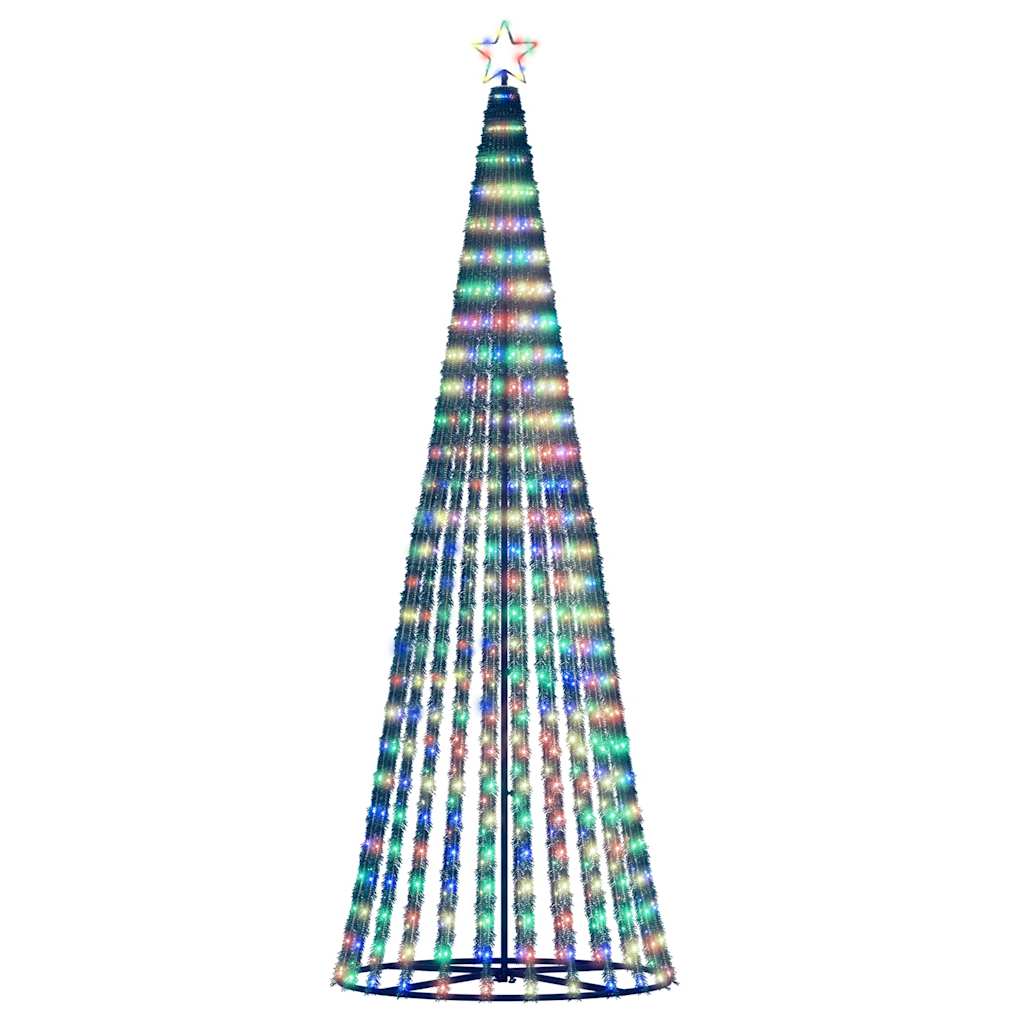 LED Kalėdų eglutė 475 LED Spalvingi 247 cm
