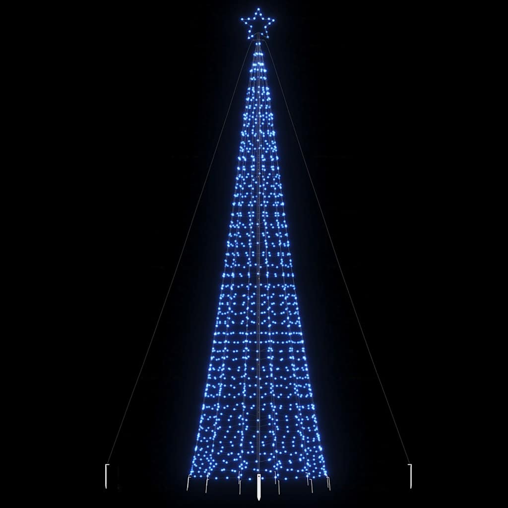 LED Christmas Tree with Spikes 1534 LED Blue 500 cm