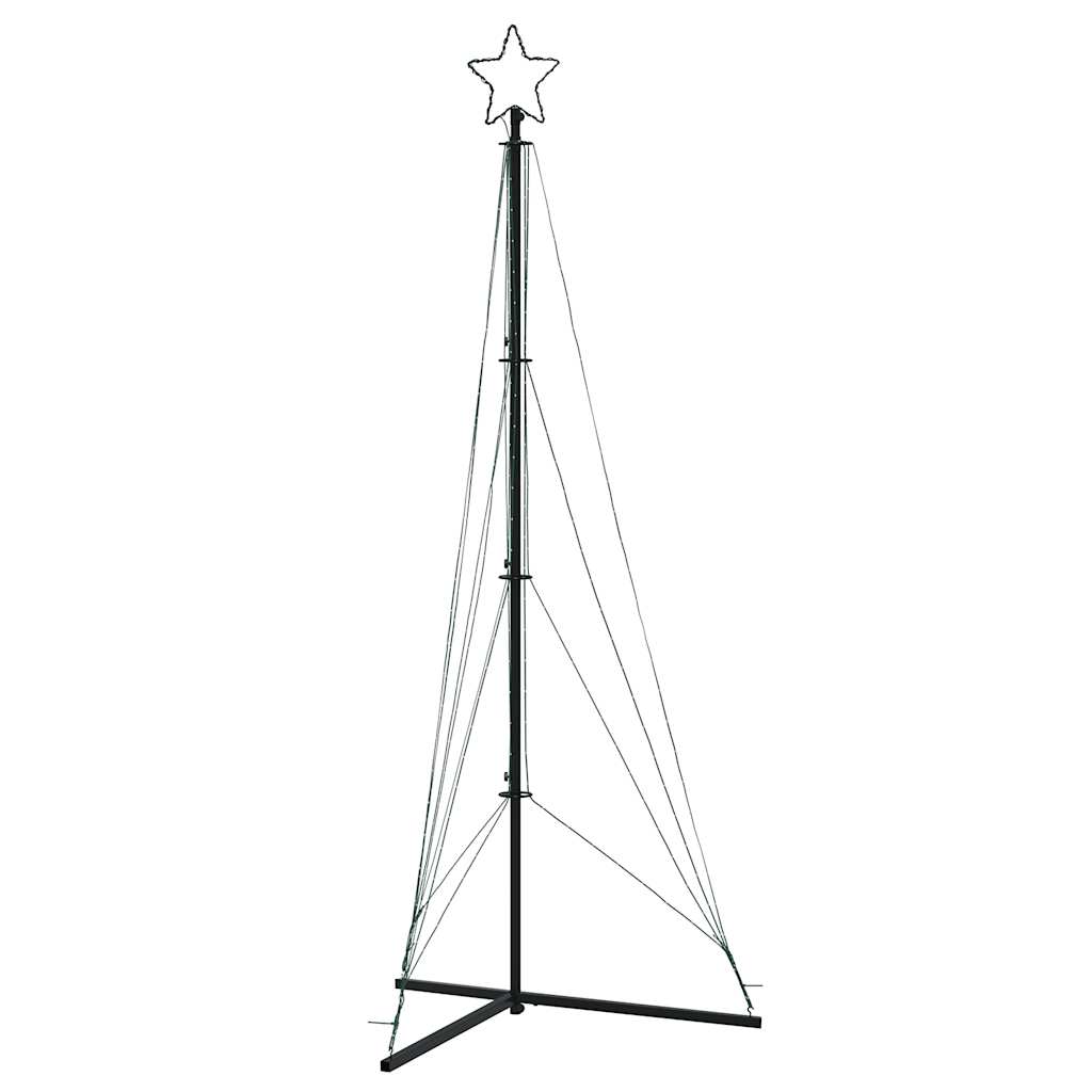 Šviečianti Kalėdų eglutė, 483 mėlynos LED, 240cm
