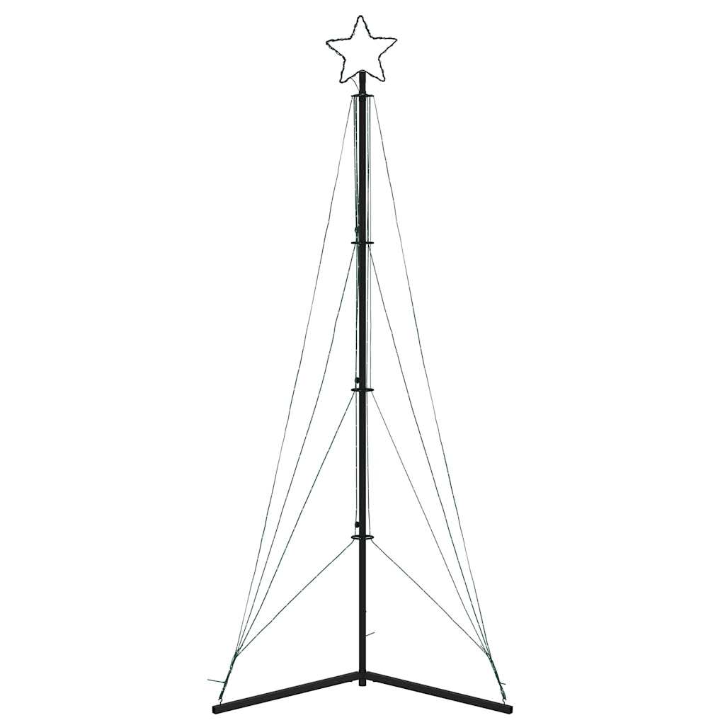 Šviečianti Kalėdų eglutė, 483 mėlynos LED, 240cm