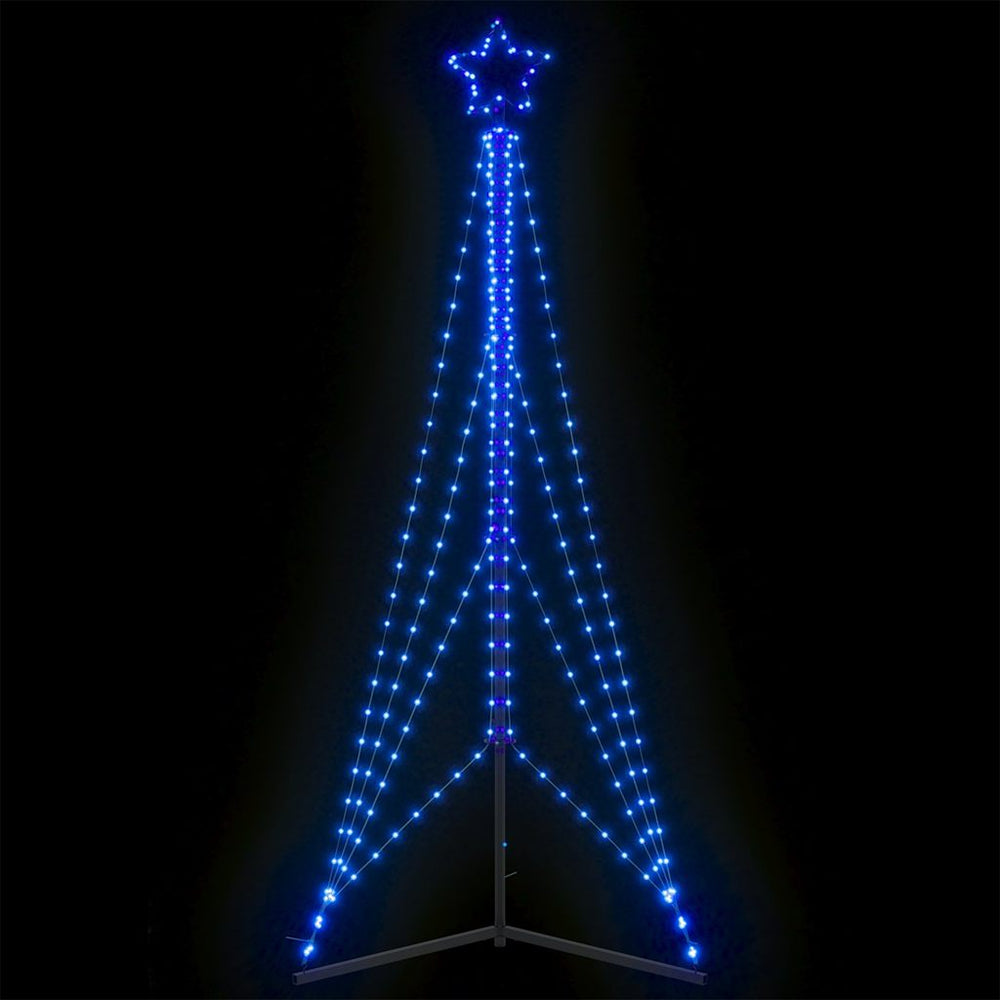Šviečianti Kalėdų eglutė, 483 mėlynos LED, 240cm