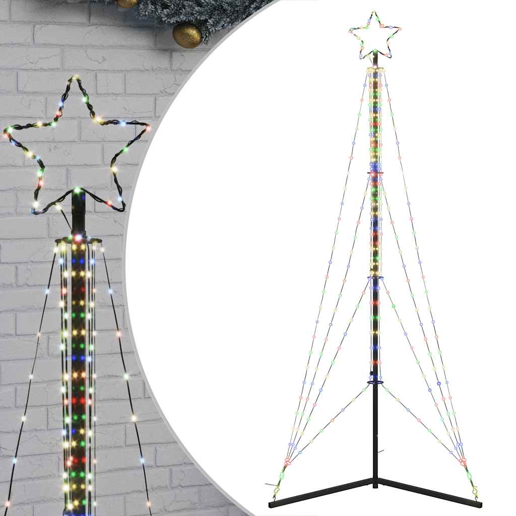 Šviečianti Kalėdų eglutė, 483 LED, 240cm