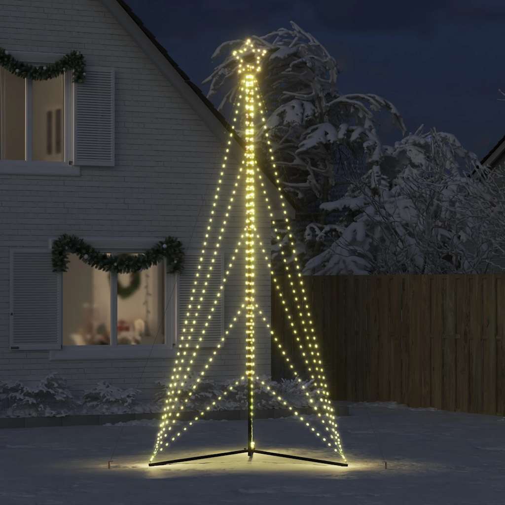 Šviečianti Kalėdų eglutė, 615 šiltos LED, 404,5cm