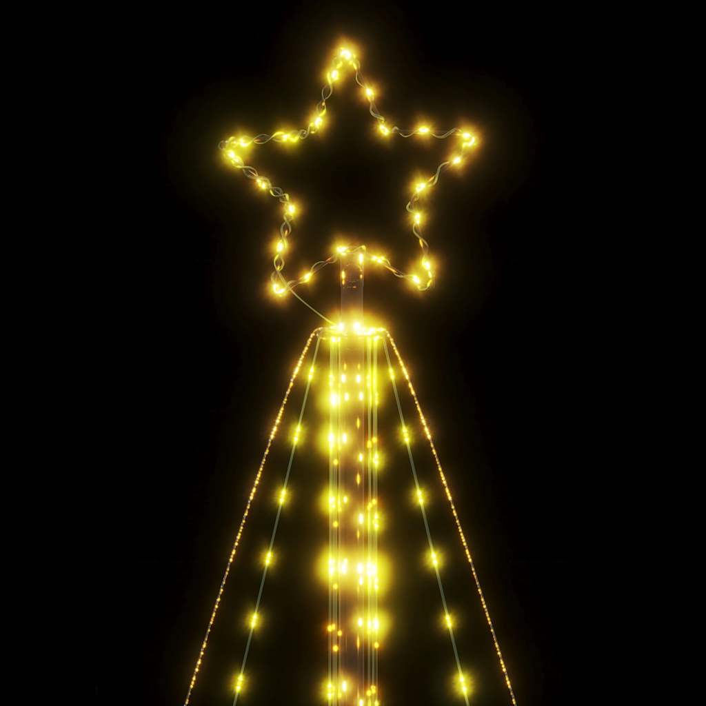 Šviečianti Kalėdų eglutė, 615 šiltos LED, 404,5cm