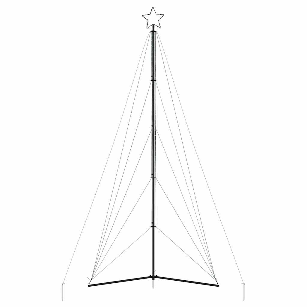 Šviečianti Kalėdų eglutė, 615 šaltos LED, 404,5cm