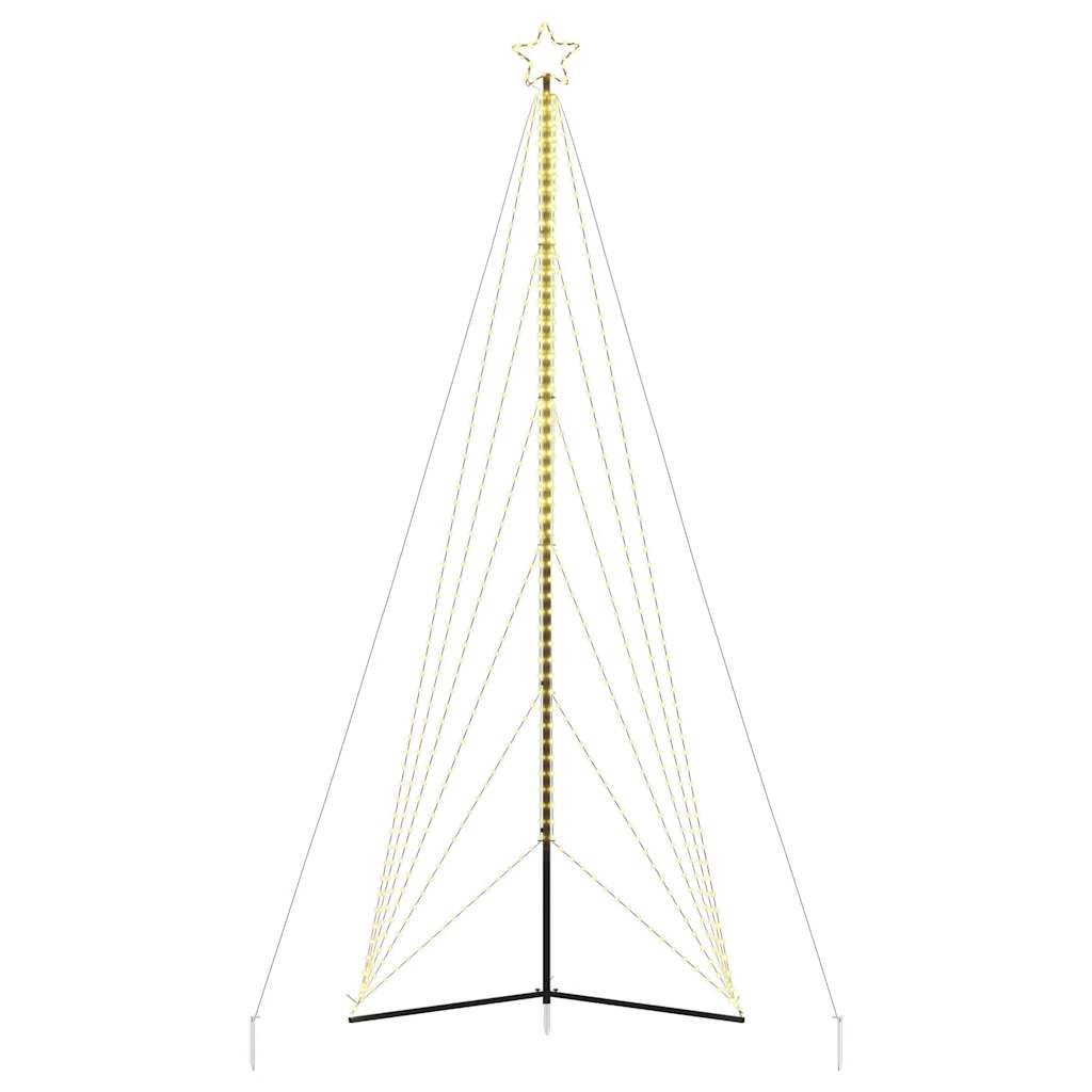 Šviečianti Kalėdų eglutė, 861 šiltos LED, 478cm