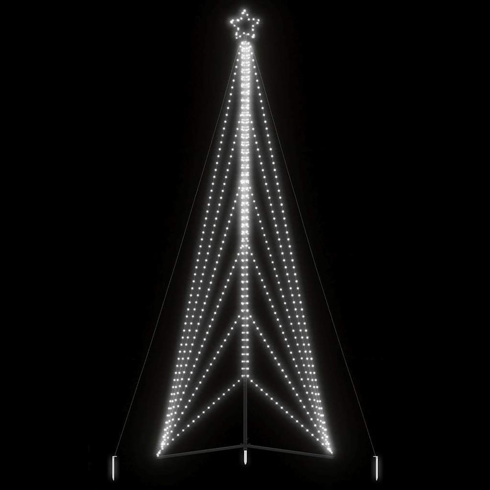 Šviečianti Kalėdų eglutė, 861 šaltos LED, 478cm