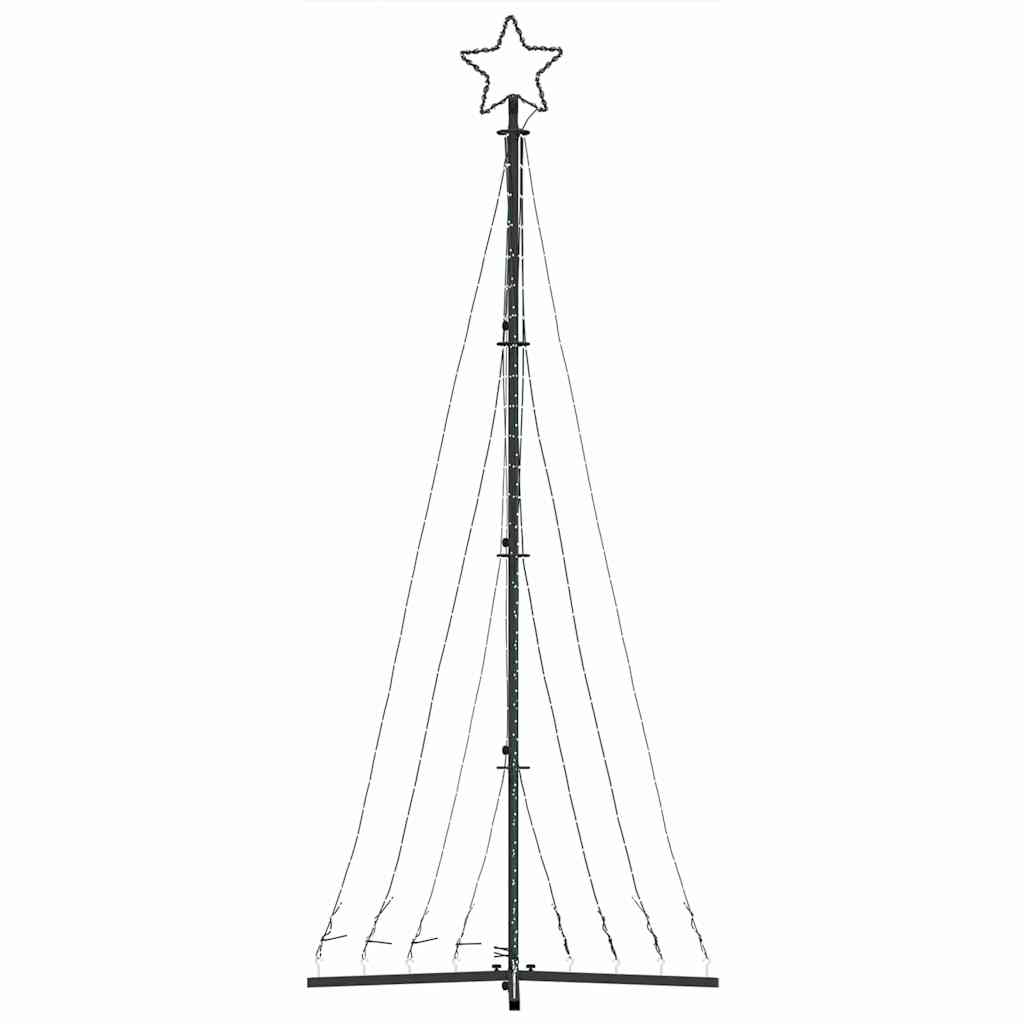 Šviečianti Kalėdų eglutė, 447 šiltos LED, 249cm