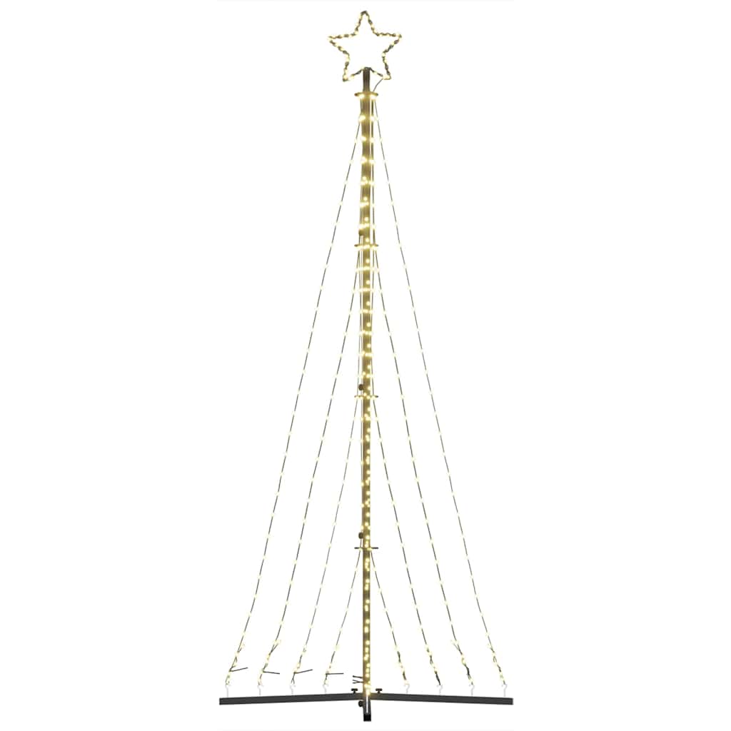 Šviečianti Kalėdų eglutė, 447 šiltos LED, 249cm