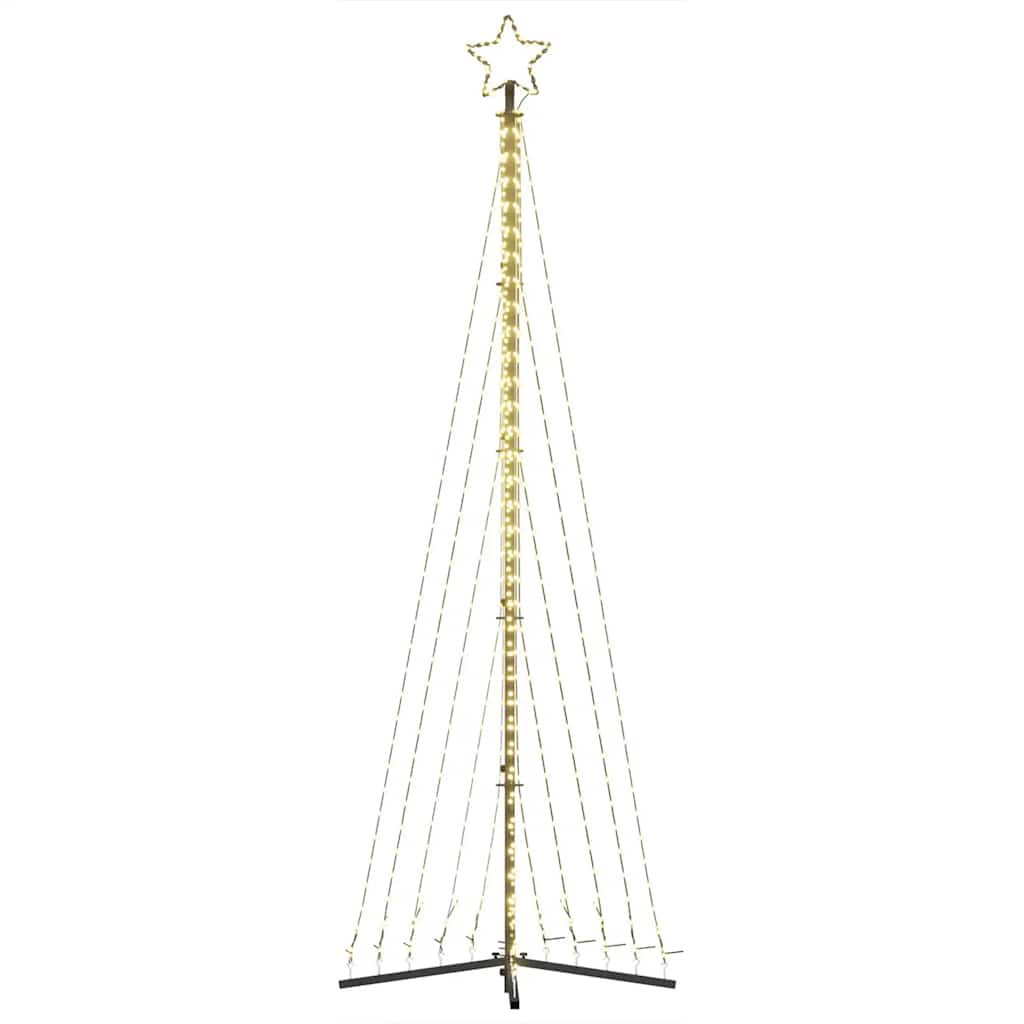 Šviečianti Kalėdų eglutė, 495 šiltos LED, 300,5cm