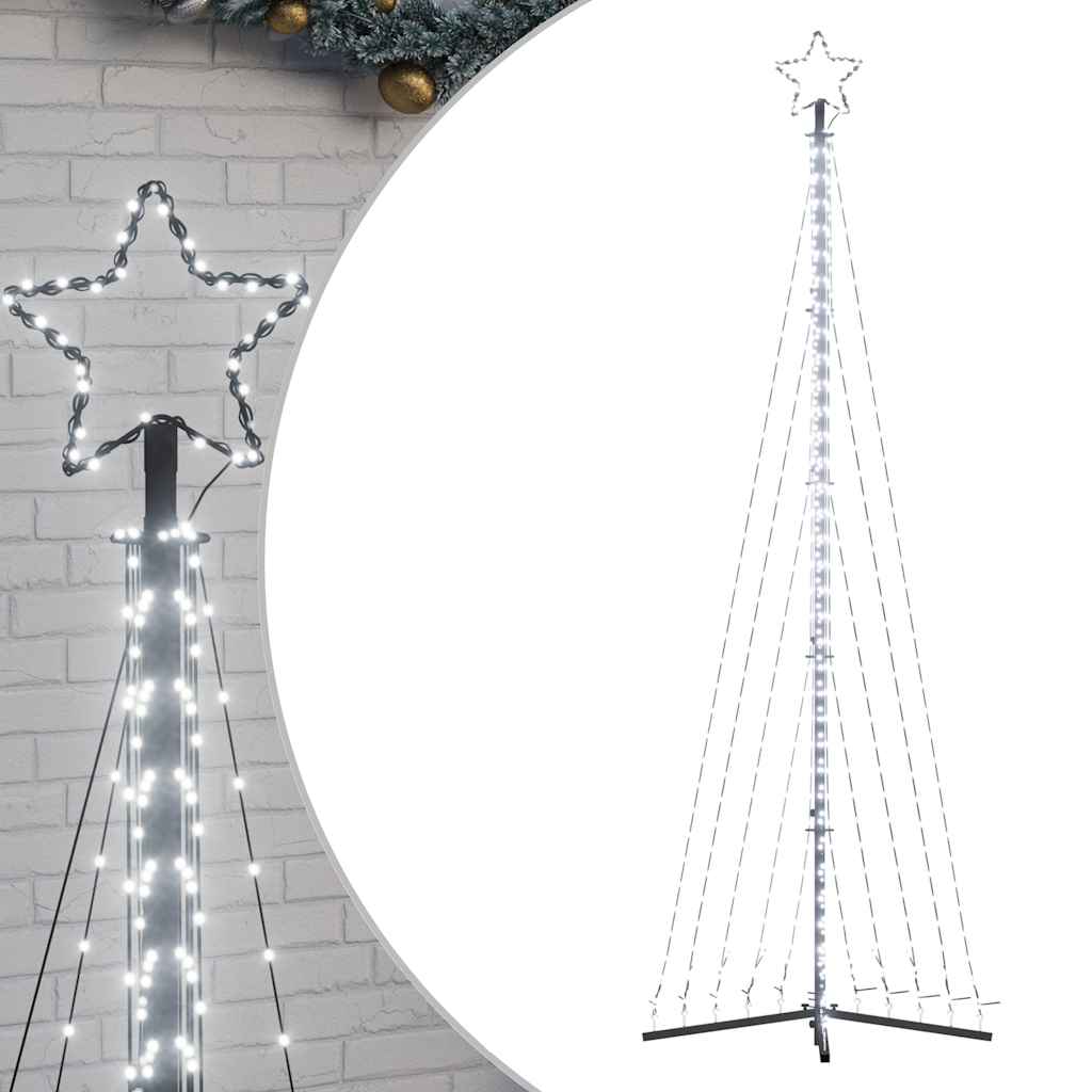Šviečianti Kalėdų eglutė, 495 šaltos LED, 300,5cm