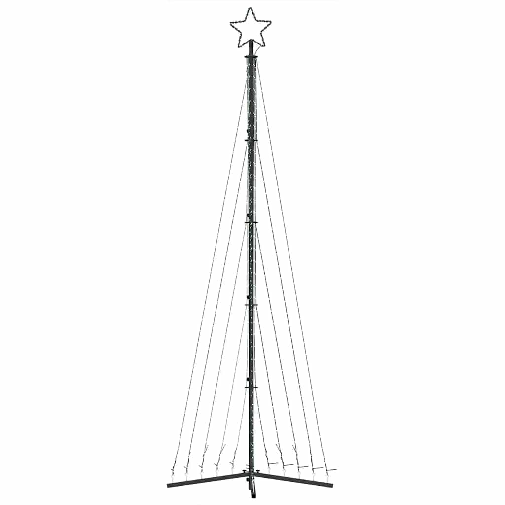 Šviečianti Kalėdų eglutė, 495 mėlynos LED, 300,5cm