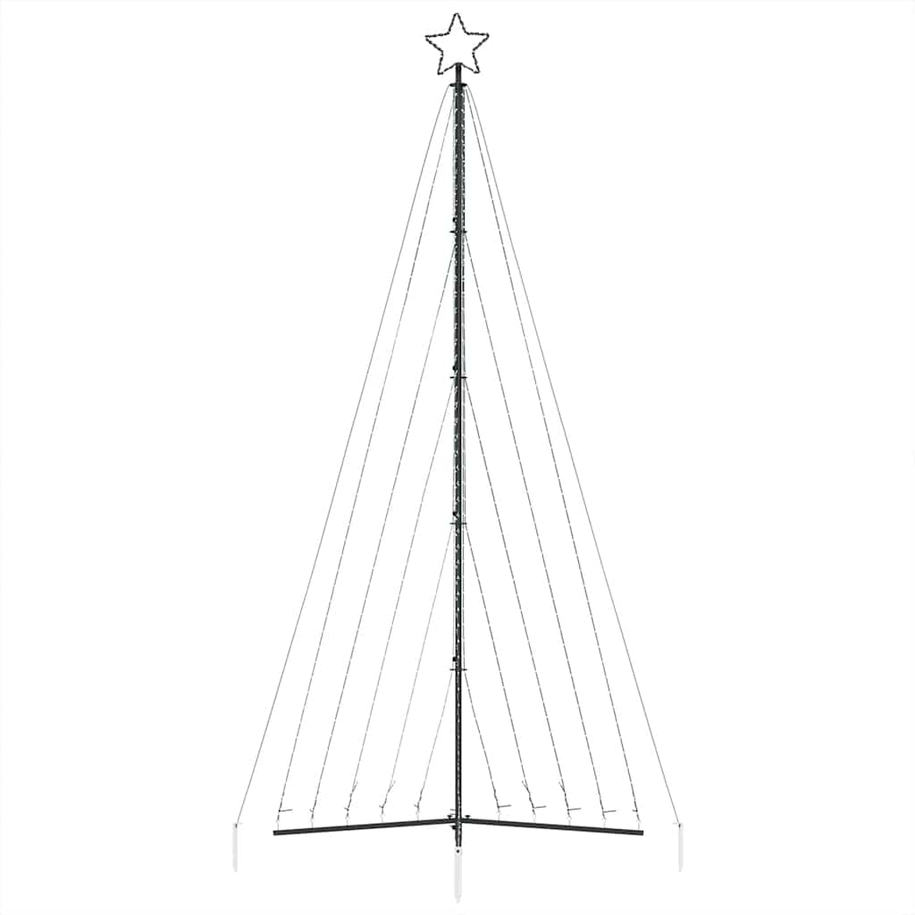 Šviečianti Kalėdų eglutė, 570 šiltos LED, 399cm
