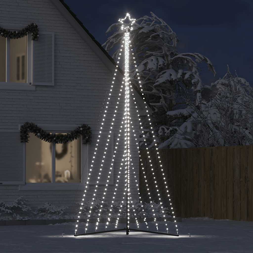 Šviečianti Kalėdų eglutė, 570 šaltos LED, 399cm