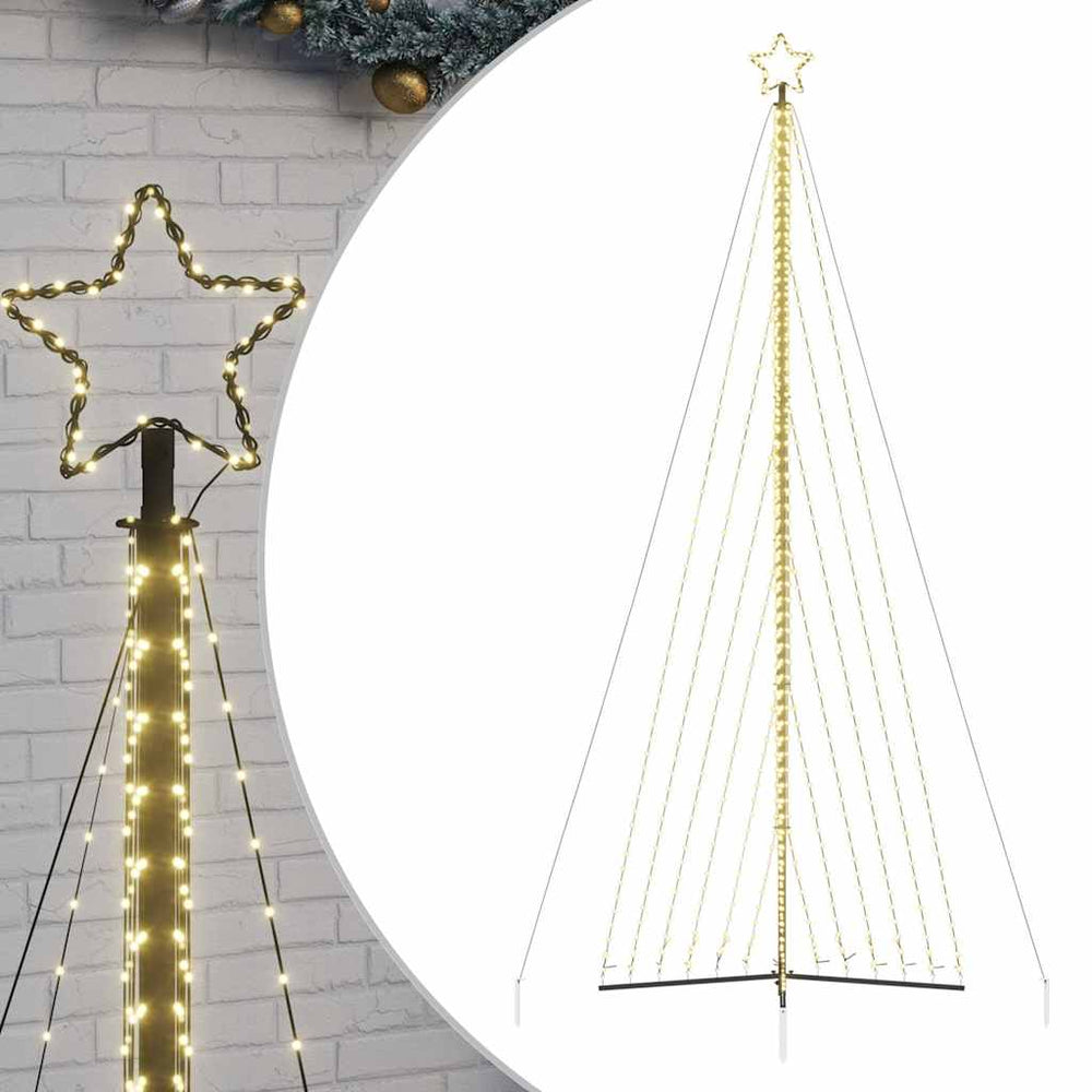 Šviečianti Kalėdų eglutė, 789 šiltos LED, 476cm