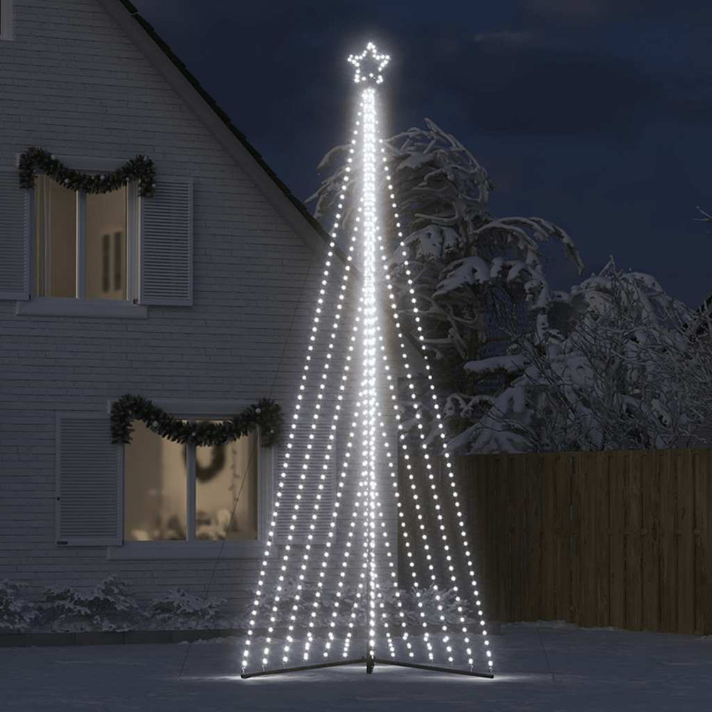 LED Kalėdų eglutė AK HORIZON, 789 LED Šaltai Balta 476 cm.