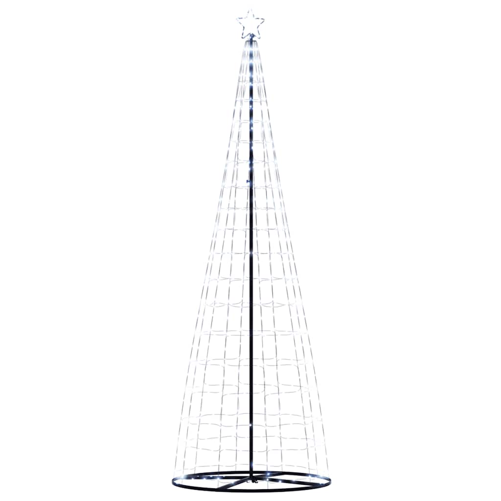 LED Kalėdų eglutė 550 LED Šaltai Balta 300 cm