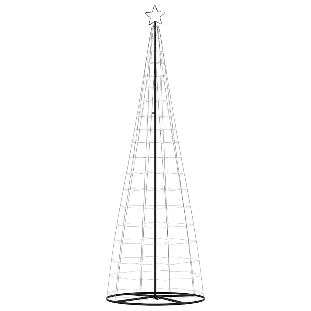Šviečianti Kalėdų eglutė, 550 mėlynos LED, 304cm, kūgio formos