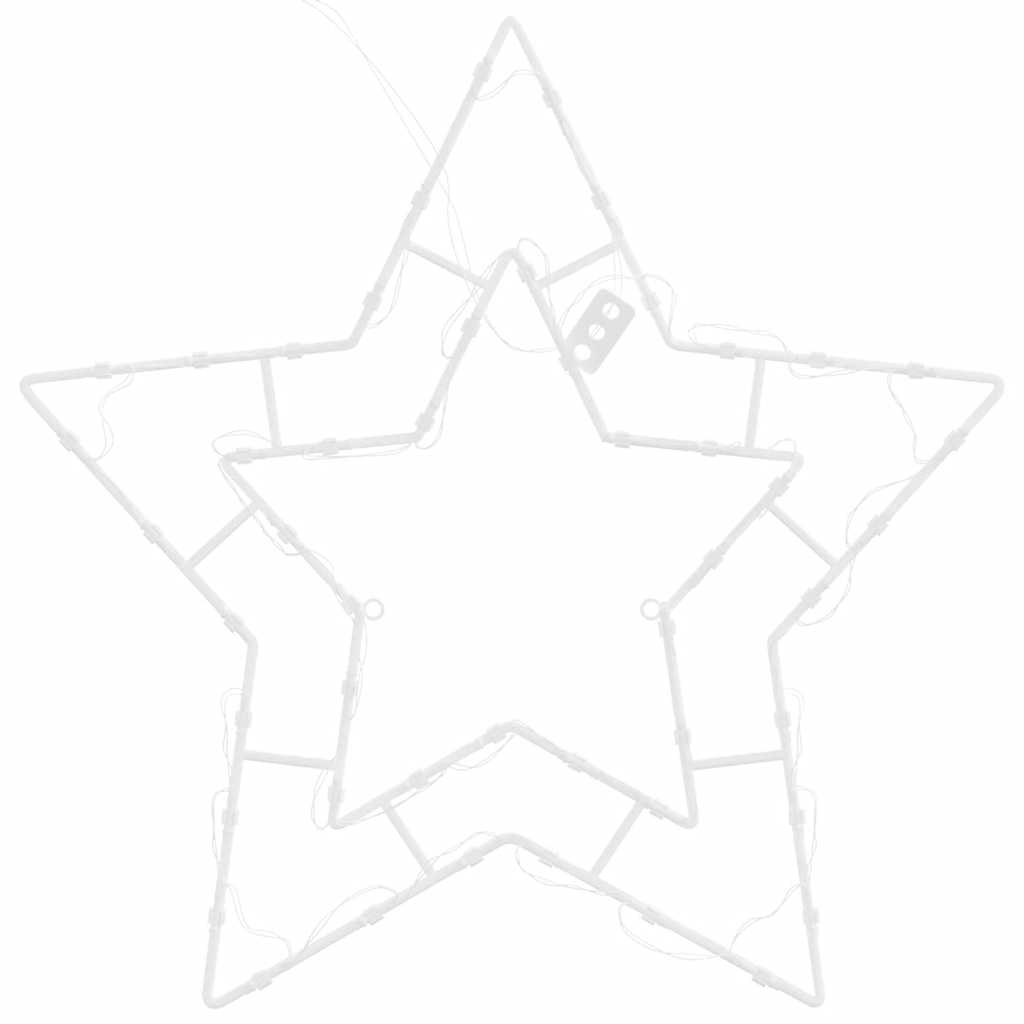 Kalėdiniai žibintai Star Silhouette 2 vnt 50 LED šiltai balta