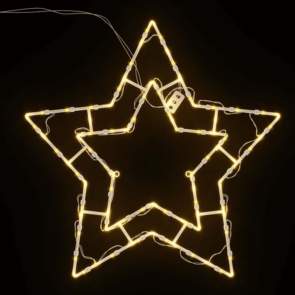 Kalėdiniai žibintai Star Silhouette 2 vnt 50 LED šiltai balta