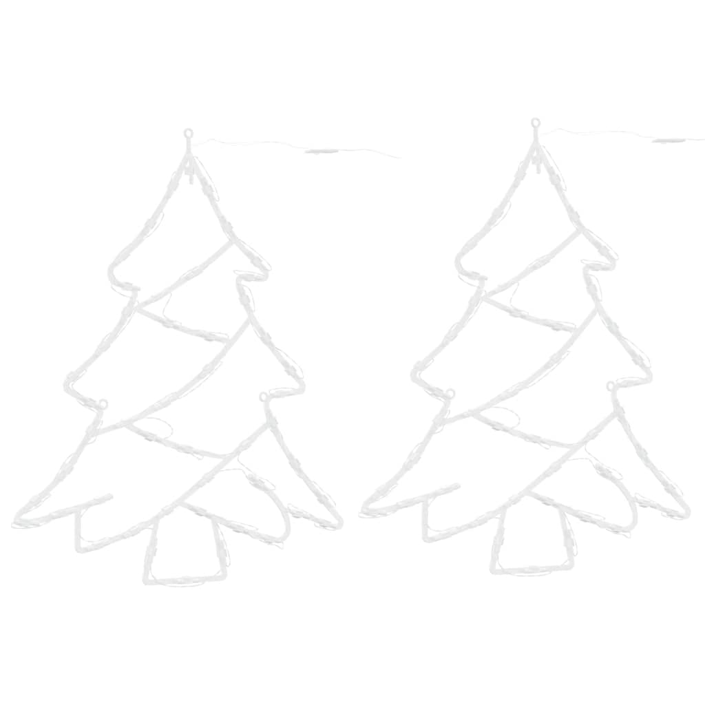 Kalėdiniai žibintai Kalėdų eglutės siluetas 2 vnt 50 LED STARLANE