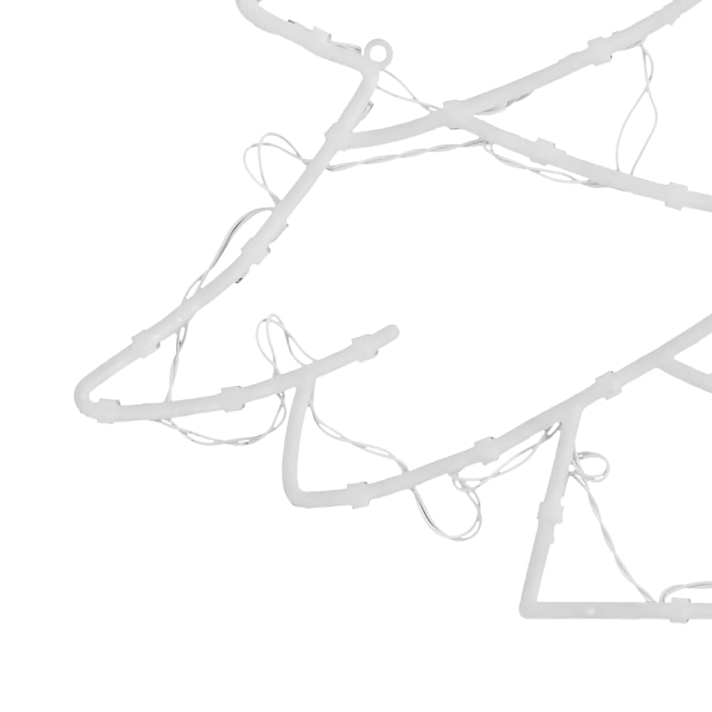 Kalėdiniai žibintai Kalėdų eglutės siluetas 2 vnt 50 LED STARLANE