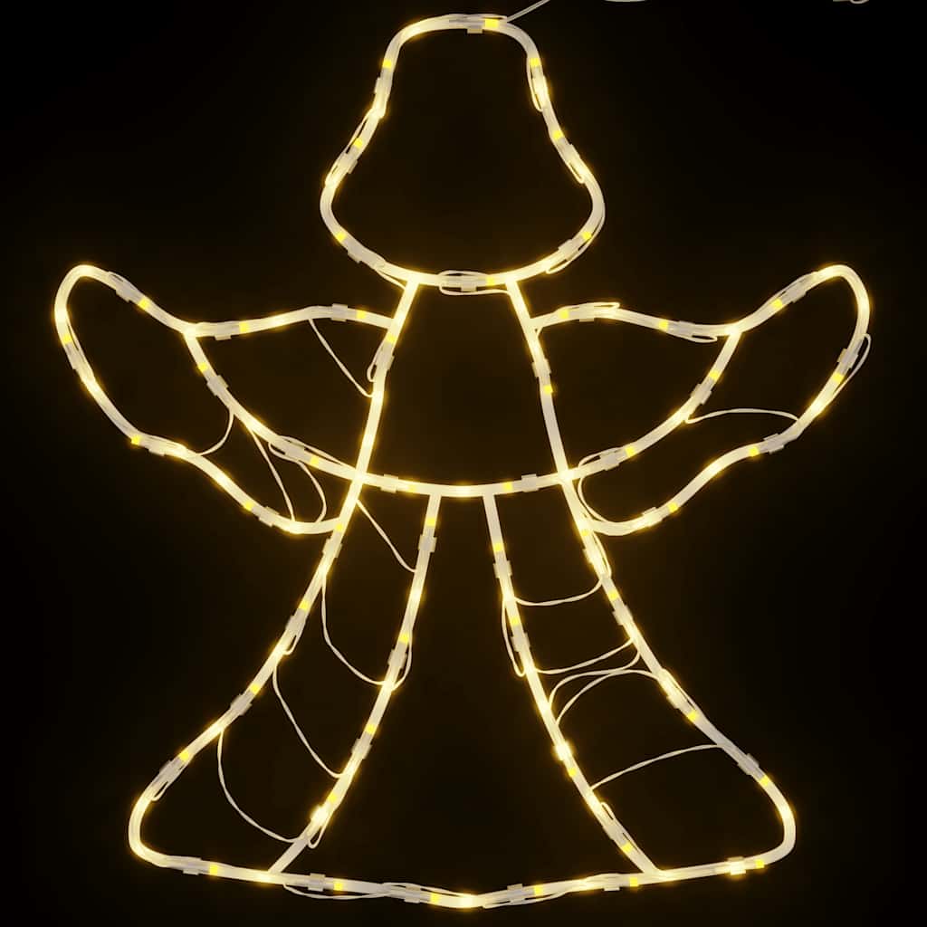 Kalėdiniai žibintai Angel Silhouette 2 vnt 50 LED šiltai balta